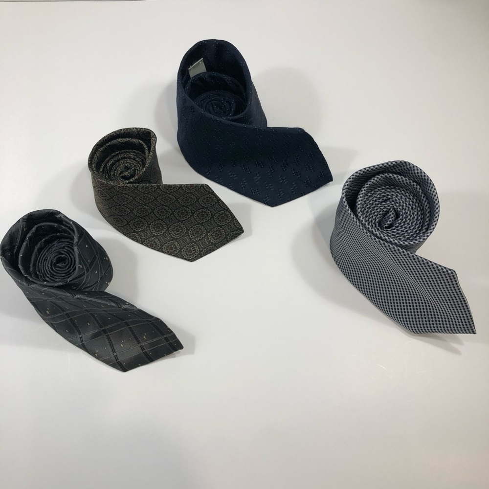 Lot of 4 vintage neckties - Picture 5 of 10